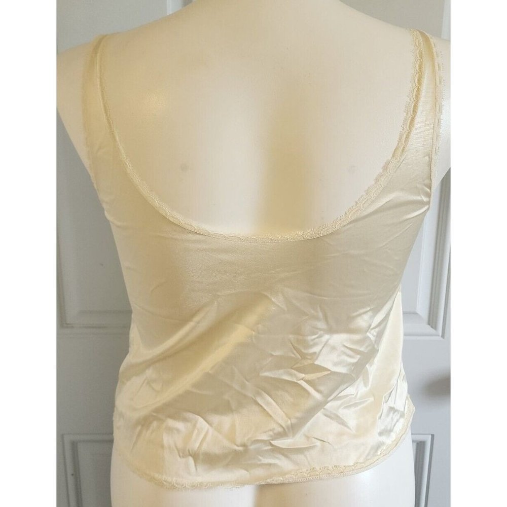 Vtg Body Lites JC Penney's Women's Nylon Sleeveless Cami Camisole Lacy Bust 36 - Picture 6 of 8